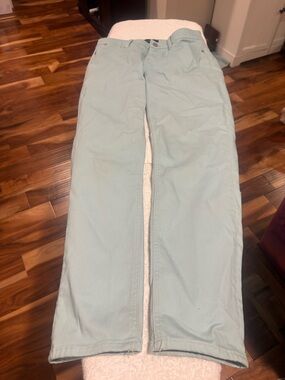 Talbots Light Aqua Five-Pocket Pants